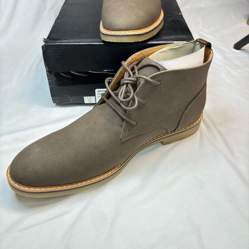 Alfani “Nathan” Men’s Chukka Boots –‎ Size 12M – Chocolate Brown